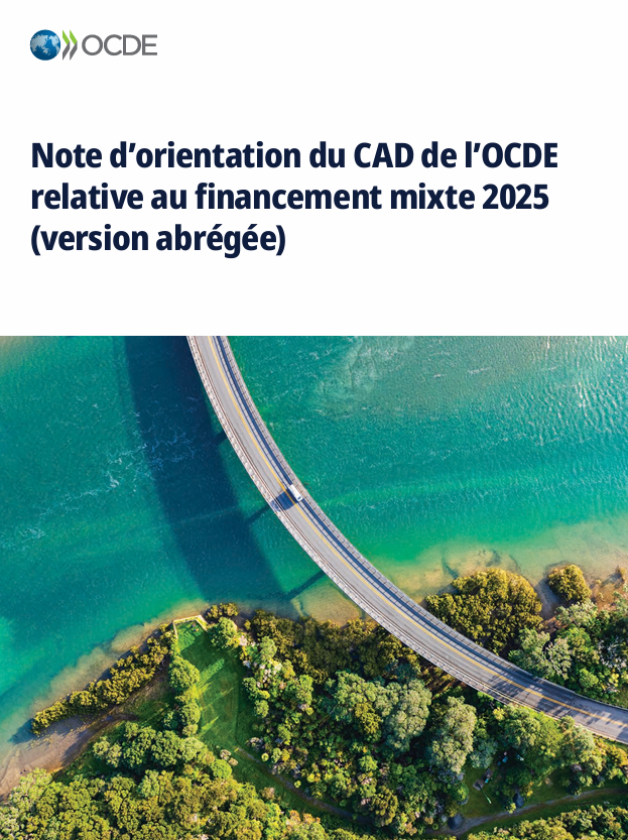Note d'orientation du CAD de l'OCDE relative au financement mixte 2025