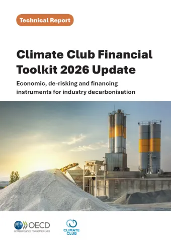 Climate Club Financial Toolkit 2026 Update - Economic, De-risking and Financing Instruments for Industry Decarbonisation