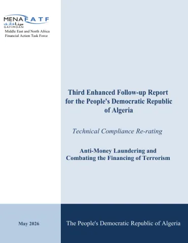 FATF - Algeria's progress in strengthening measures to tackle money laundering and terrorist financing